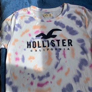 Hollister tie dye t shirt